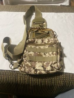Tactical Sling Bag Desert Camo