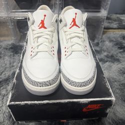 Jordan 3 White Cements 