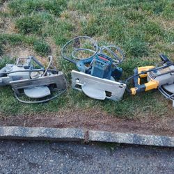 3 Skilsaw  Good Conditions 