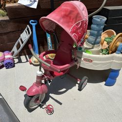 Kid’s Trike And Water Table Etc