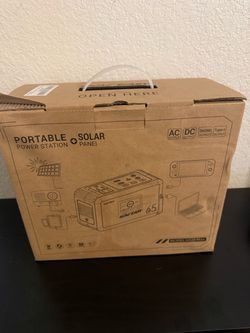 HowEasy H120 Max Portable Power Station with Solar Panel