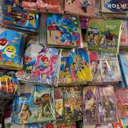 Goodie Boxes , Favor Boxes , Candy Boxes For Birthday Parties, Baby Shark , Sonic , Barbie , Bluey , Princess , Wednesday, LOL