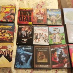 ASSORTMENT OF 17 DVD MOVIES +2 BRAND NEW 