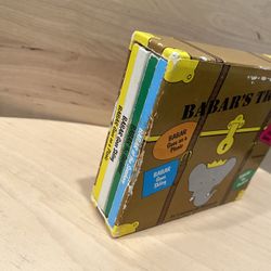 Vintage 1966 Babar's Trunk Slipcase Laurent de Brunhoff Set of 4 Mini-Books 