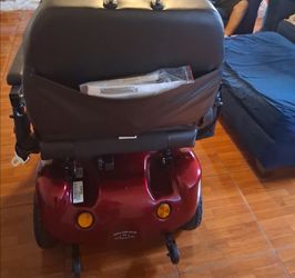 Red Electric Power Wheelchair Mobility Scooter