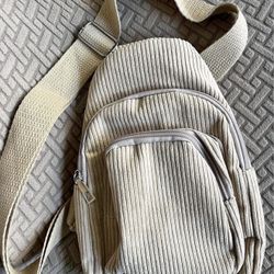 Cute Corduroy Sling Bag