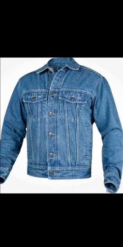 Motorcycle denim jacket