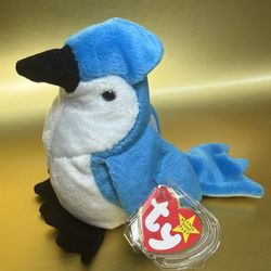 Rocket Blue Jay Plush Toy