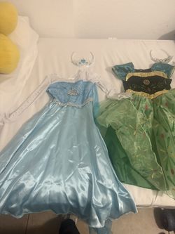 Traje de ana y elsa