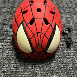 Spiderman Bicycle Helmet. 5yrs And Up. 50-54cm
