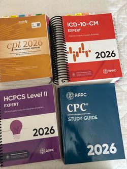 Medical coding books