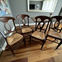 4 Dining Chairs (Pottery Barn Napoleon)