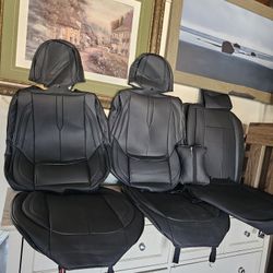Seat Cover Leather Universal Fits Any Car  