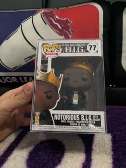 Funko Pop Rocks Notorious B.I.G. with Crown #77