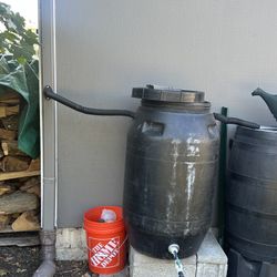 Rail Collection Storage Barrels 