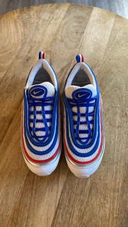 Nike Air Max 97 All Star Jersey Mens 10 2019 1991 White Red Blue 921826 404 No box No tags Good condition for Sale in Chula Vista CA OfferUp