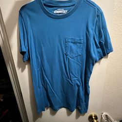 Aeropostale Turquoise Pocket T-shirt