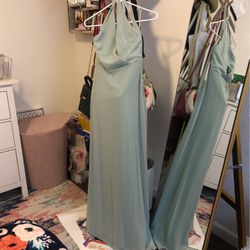 Sage Green Dress 