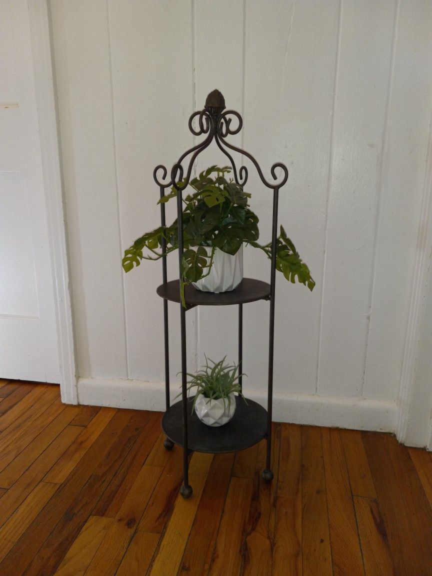 Rod Iron Plant Stand $60 Or Your Best Offer