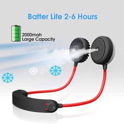 Personal Wearable AC Neck Wear Misting Cooler Emergency Bed Cooler