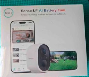 Sense-U Battery  Baby Monitor Smart Security  indoor/Outdoor