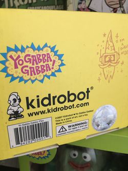 Kidrobot Yo Gabba Gabba Action Figures