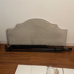 Queen/Full Size Bed Frame (Upholstery)