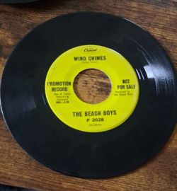 Rare promotional beach boys record