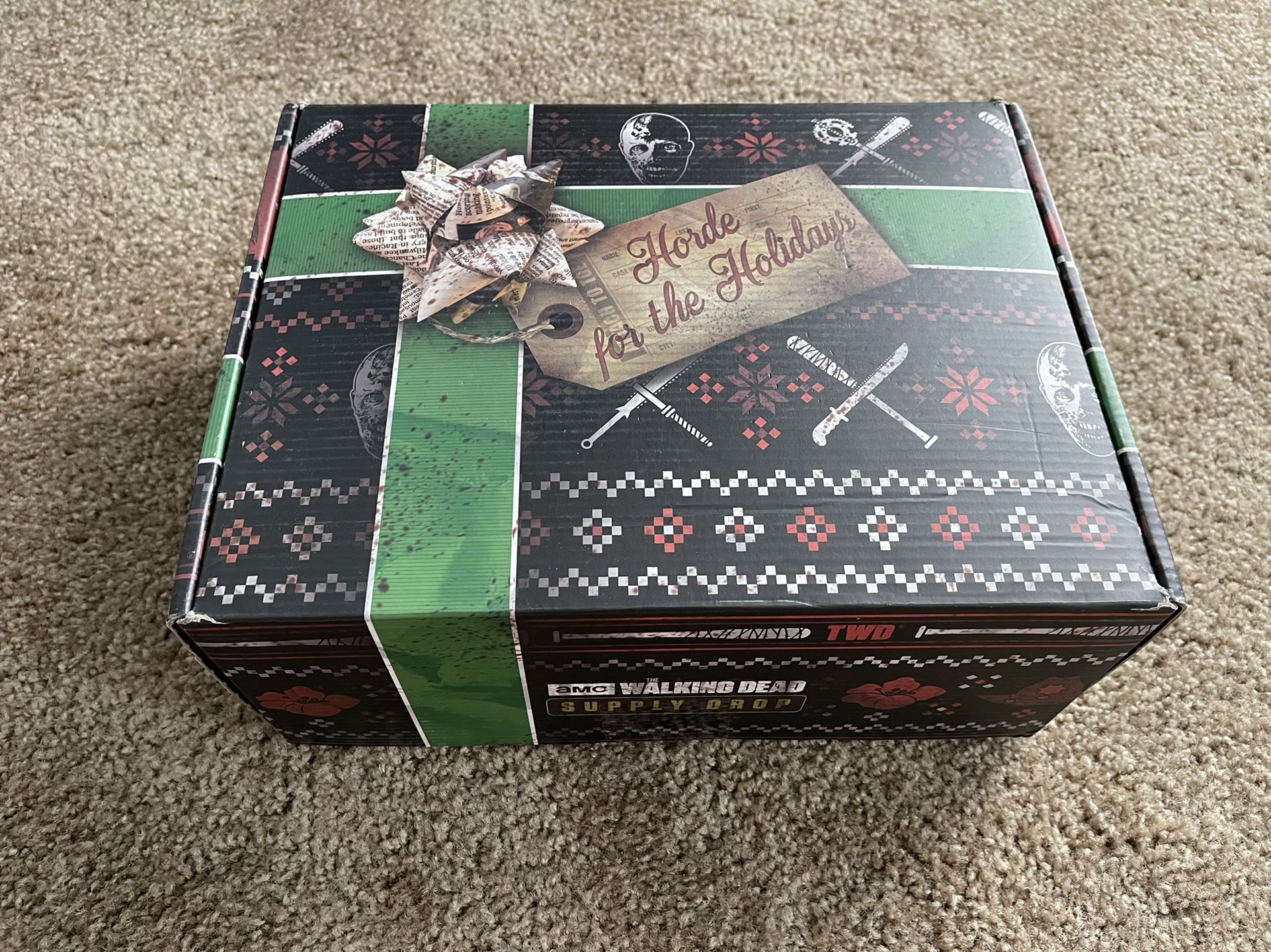The Walking Dead Holiday Supply Drop Box