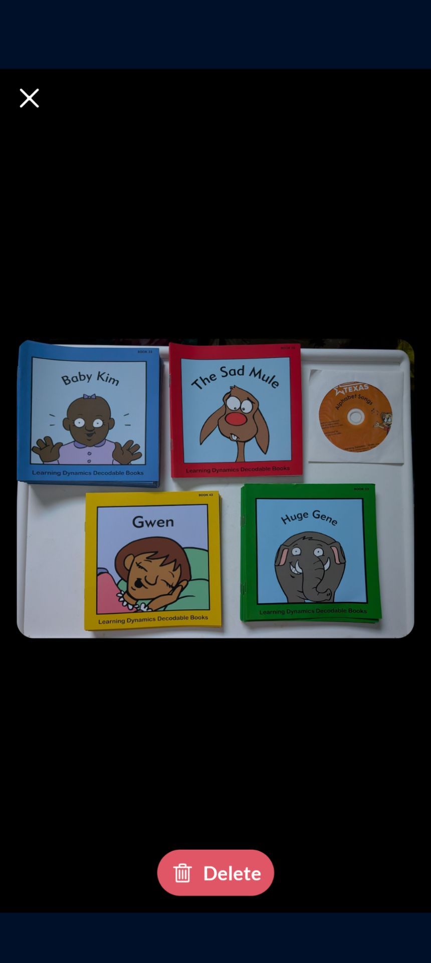 NEW! Texas Learning Dynamics Decodable Books (PreK) - 53 Books and Alphabet CD