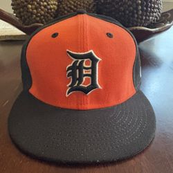Detroit Tigers New Era Profit Hat 7 1/4 VGC