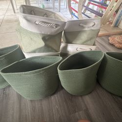 Kids Toy Storage Baskets 