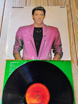 BOZ SCAGGS "Hits!" LP @1980 Columbia Records