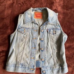 Vintage One of a Kind Levi Vest/Jacket