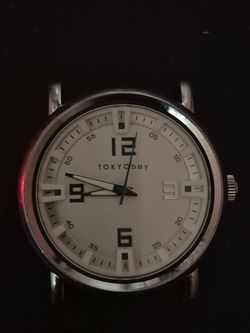 TOKYObay Analog Watch Silver Tone