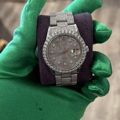 Rolex Datejust 36mm Iced Out 