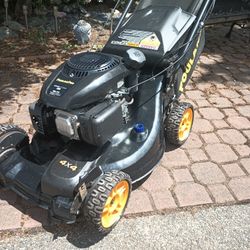 All-wheel Drive Poulan Pro Lawnmower 