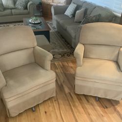 ROCKING AND SWIVEL CHAIRS (2) JUST REDUCED 