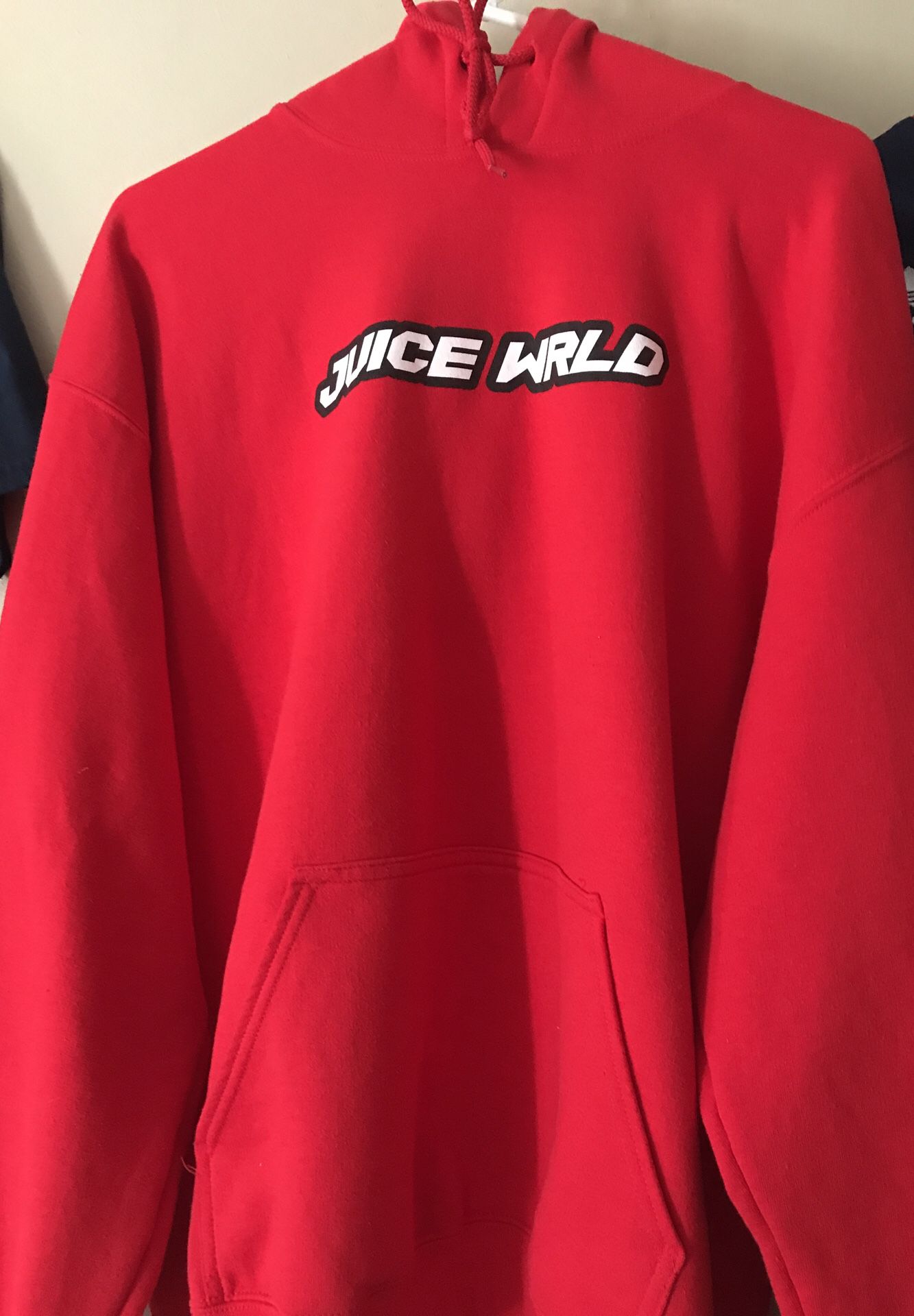 juice wrld red hoodie