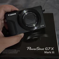 Canon G7x Mark III