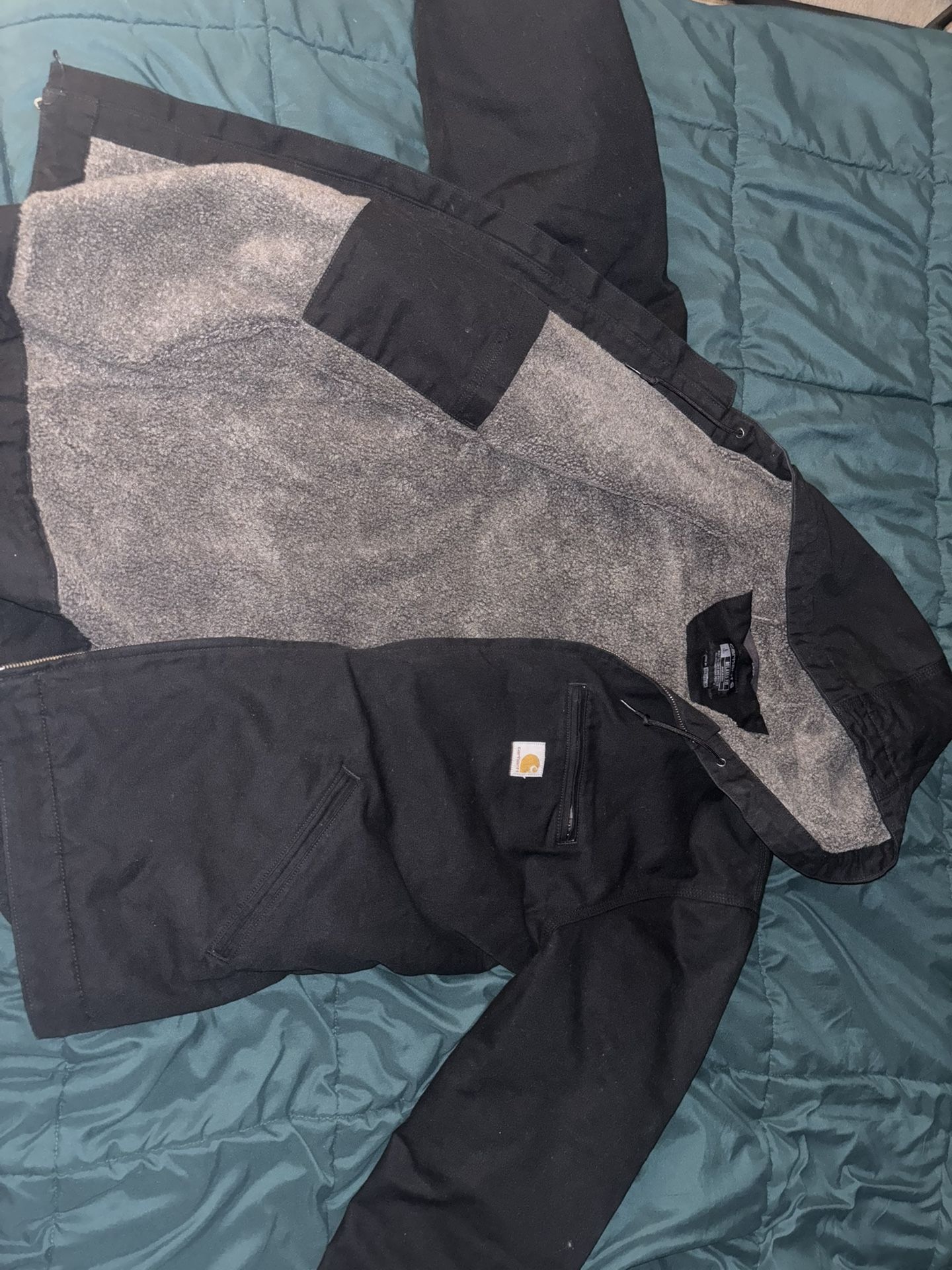 Carhartt Men’s Sherpa-Lined Jacket L Tall