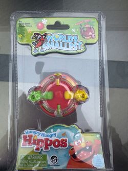 Worlds smallest hungry hippo