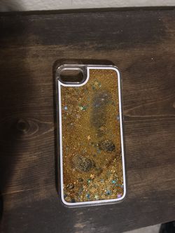 iPhone 7 glitter case