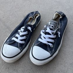 Low Converse Navy