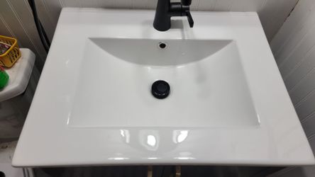New in box bathroom vanity top sink