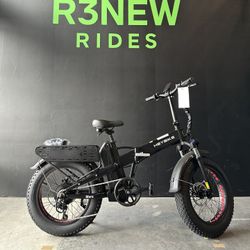 HeyBike Mars 2.0 Foldable E-bike w/ 45mi Max Operating Range & 28 MPH Max Speed