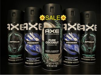 (PACK OF 3) AXE DEODORANTS BODY SPRAY