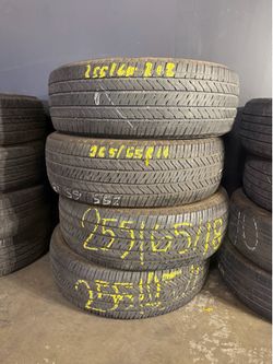 Set of tires 255 65 18