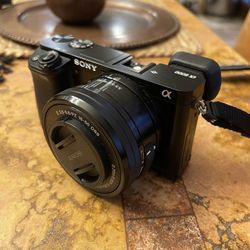 Sony a6000 Camera With Bag Included 