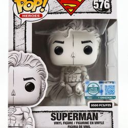 🖤🦸‍♂️ Funko Pop Superman #576 Sketch Edition – LIMITED – NEW in Box!